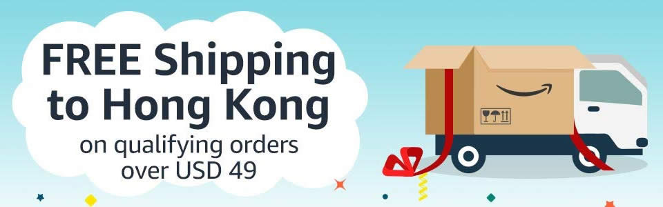 Free International Shipping to Hong Kong